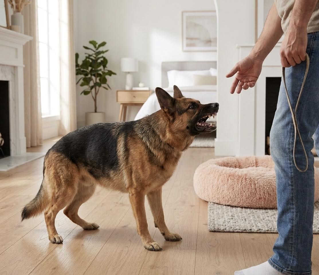 Mon chien grogne quand je le touche : est-ce de la douleur ou du caractère ?